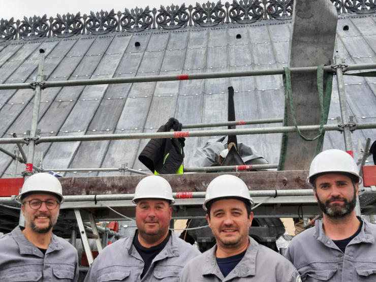 Tour of the Notre-Dame de Paris construction site