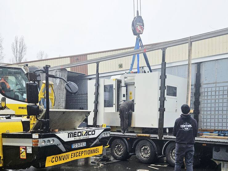 Nouvelle acquisition : un centre d’usinage vertical 4 axes pour nos ateliers