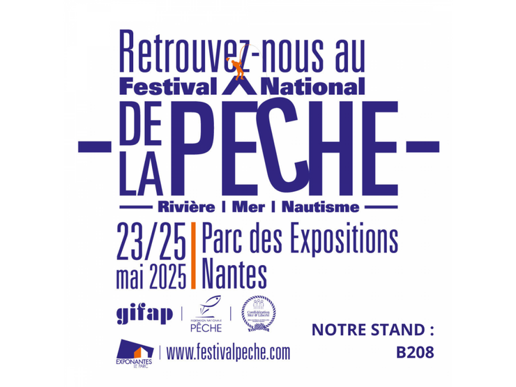 Venez nous rencontrer au Festival de la Pêche 2025 ! Venez nous rencontrer au Festival de la Pêche 2025 !